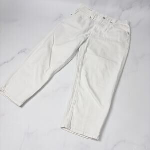 GAP White Straight Leg Women Jeans